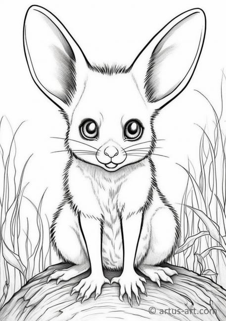 Bilby Coloring Page